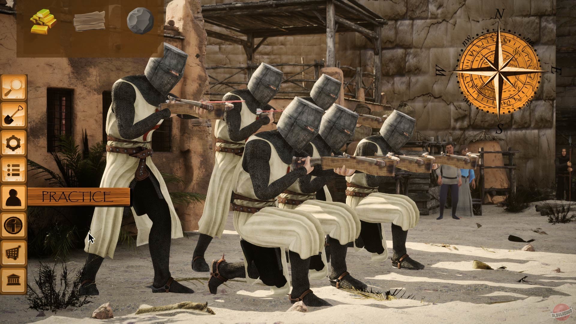 Скриншот из игры Templar Castle Builder - 13