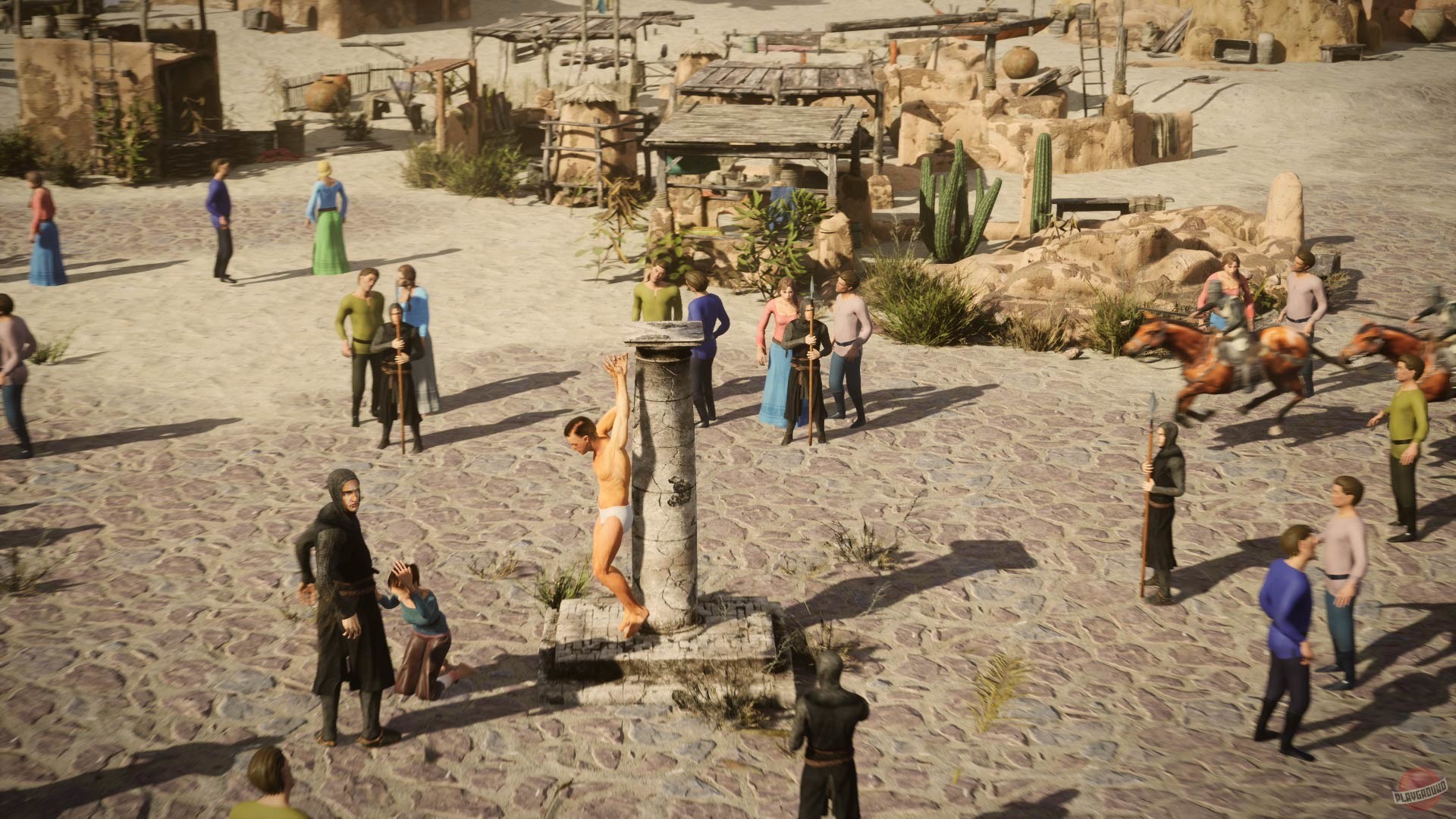 Скриншот из игры Templar Castle Builder - 8