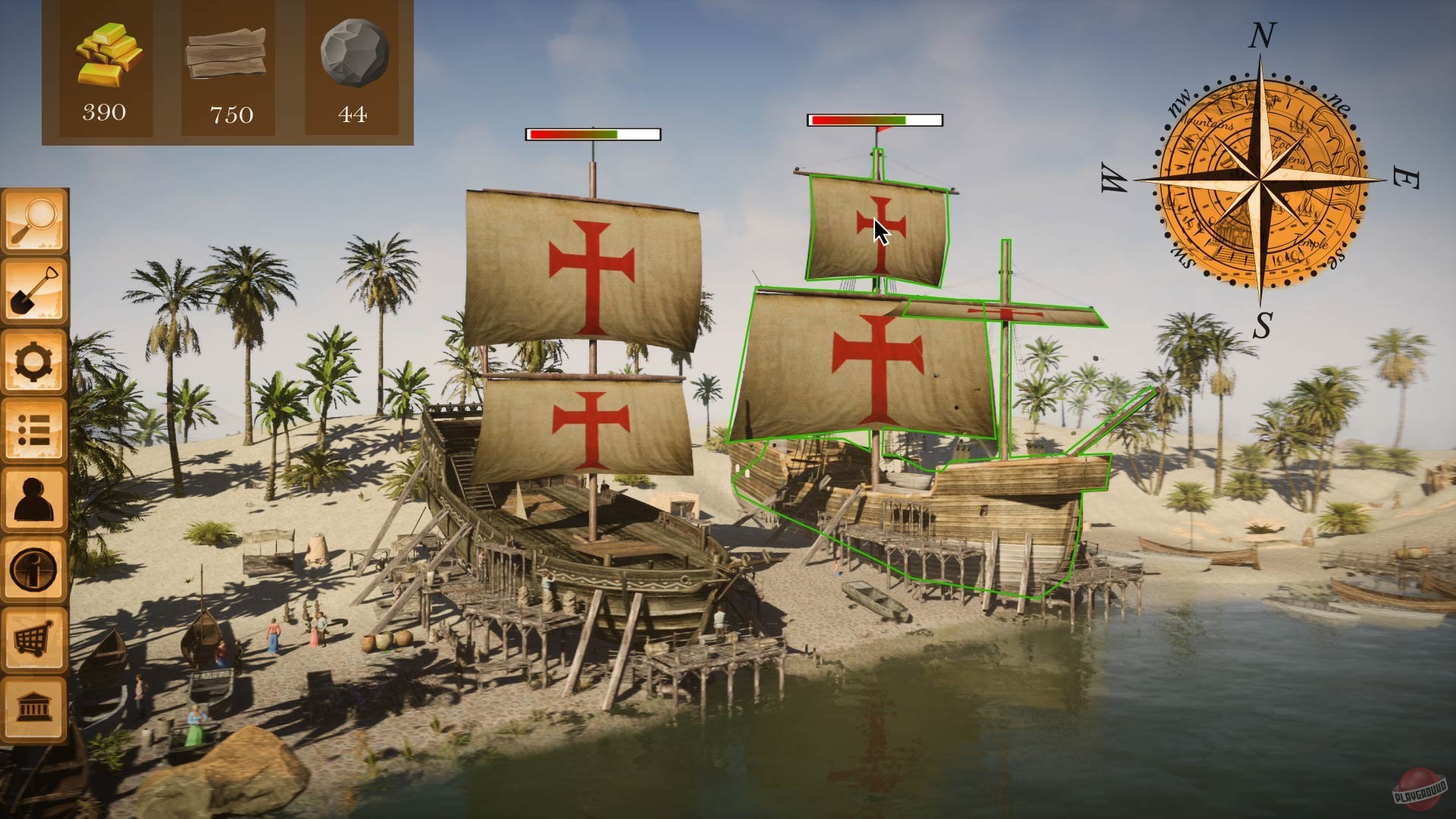 Скриншот из игры Templar Castle Builder - 14