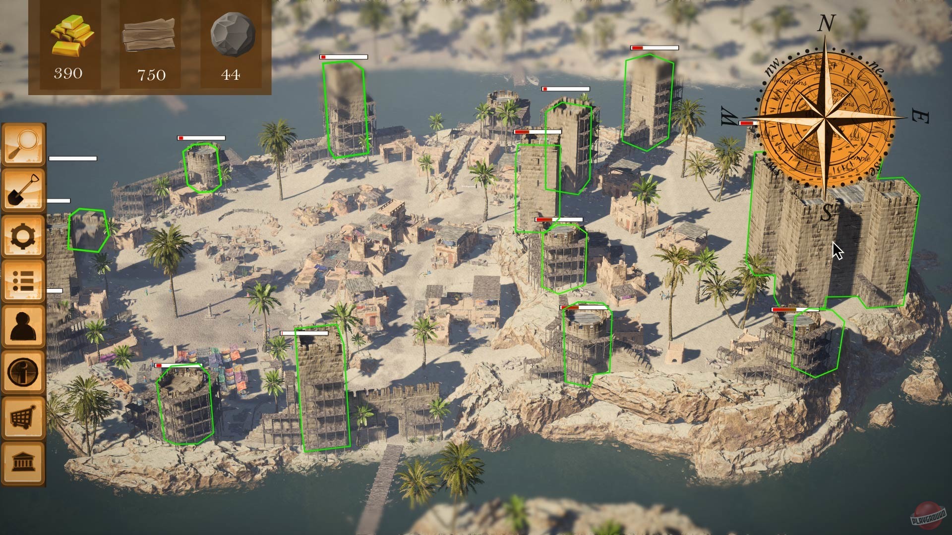 Скриншот из игры Templar Castle Builder - 15