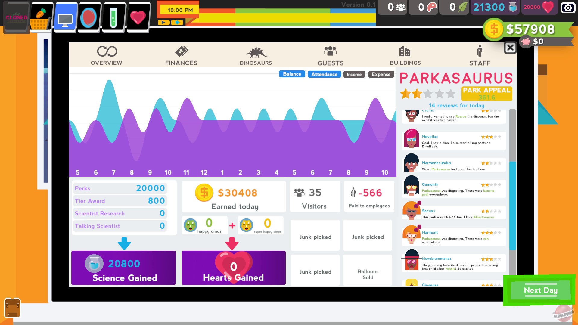 Скриншот из игры Parkasaurus - 21