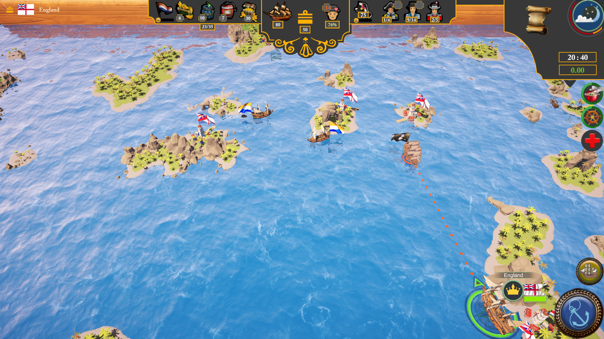 Скриншот из игры Her Majesty's Ship - 10