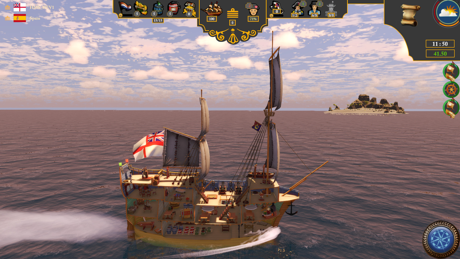 Скриншот из игры Her Majesty's Ship - 7