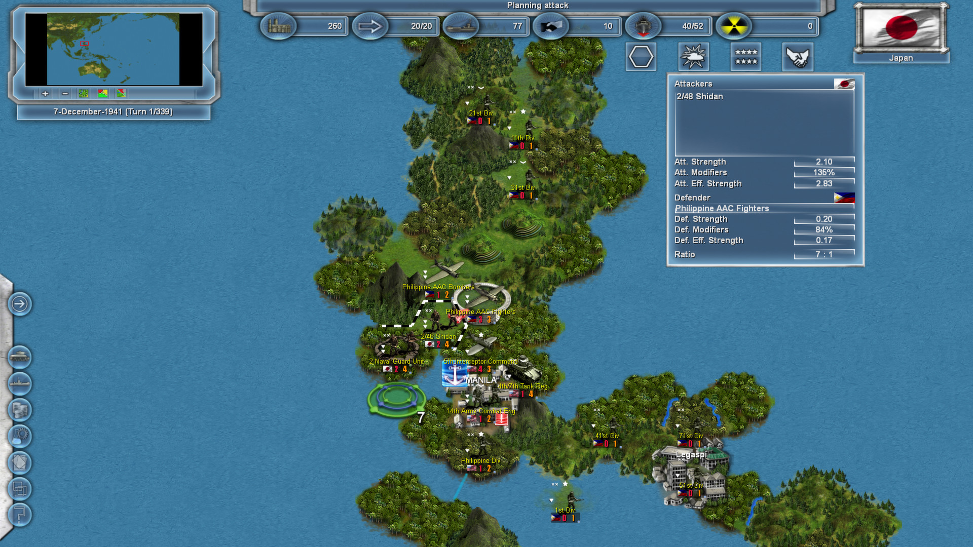 Скриншот из игры Storm over the Pacific - 21