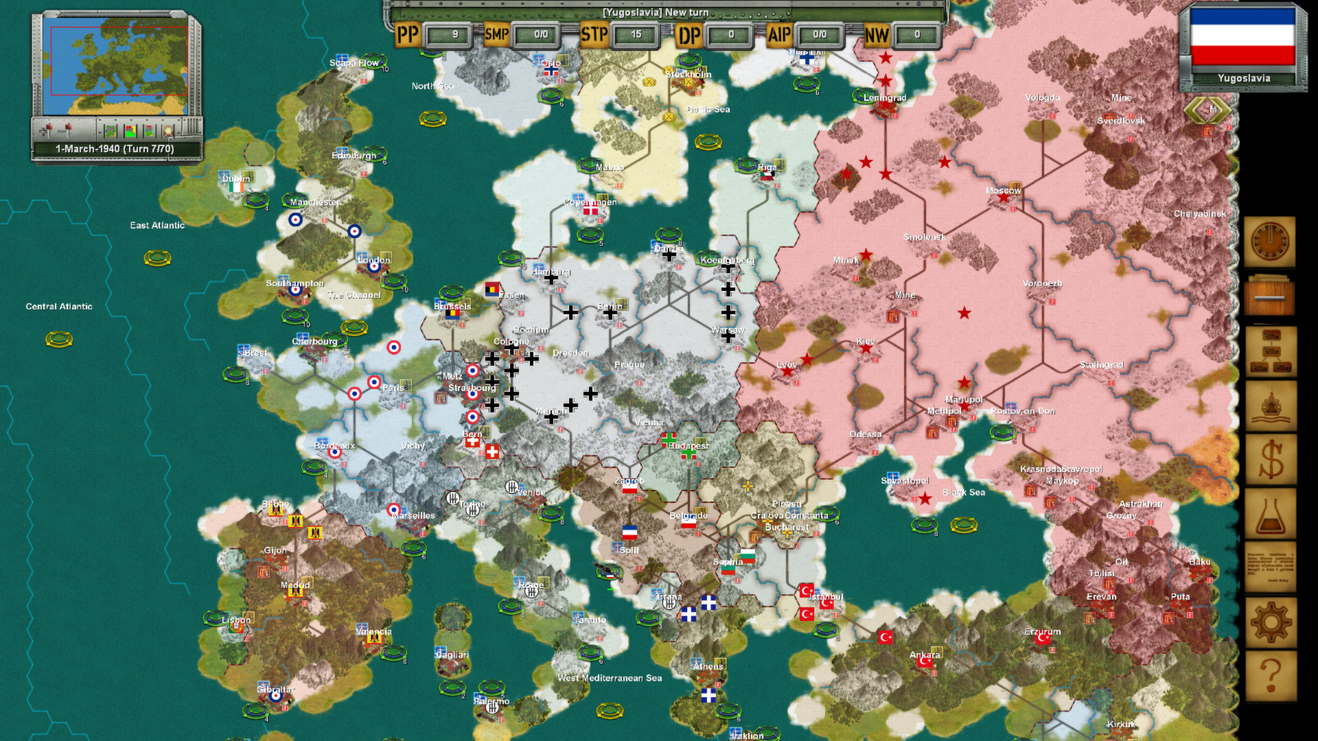 Скриншот из игры Strategic War in Europe - 17