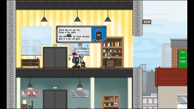 Скриншот из игры RobotSplit - 1