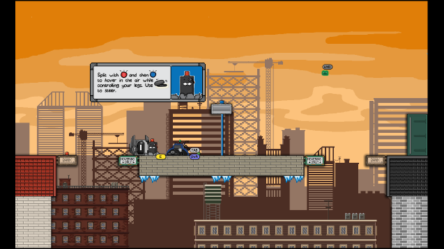 Скриншот из игры RobotSplit - 2