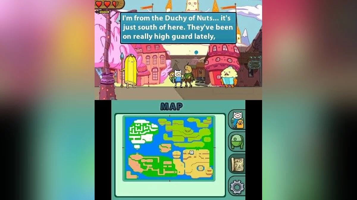 Скриншот из игры Adventure Time: Hey Ice King! Why'd you steal our garbage?! - 4