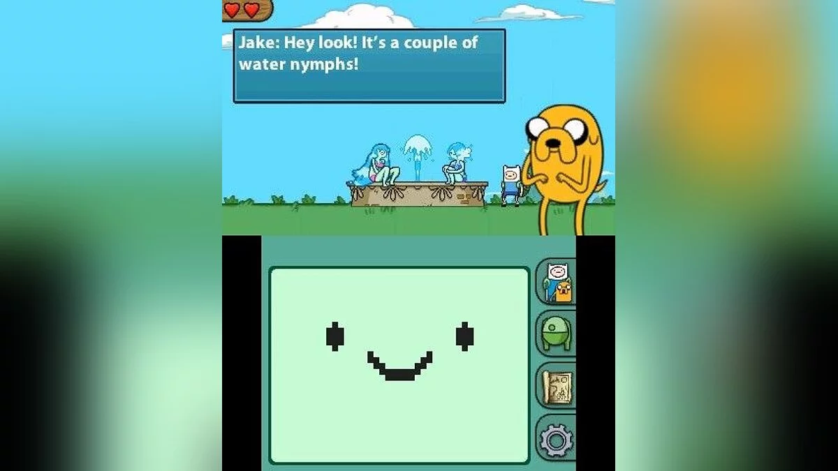 Скриншот из игры Adventure Time: Hey Ice King! Why'd you steal our garbage?! - 1