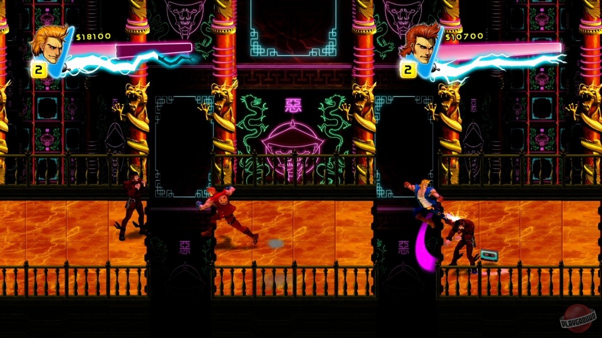 Скриншот из игры Double Dragon: Neon - 40