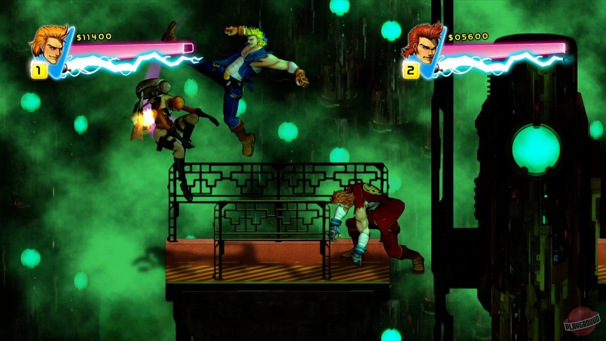 Скриншот из игры Double Dragon: Neon - 46