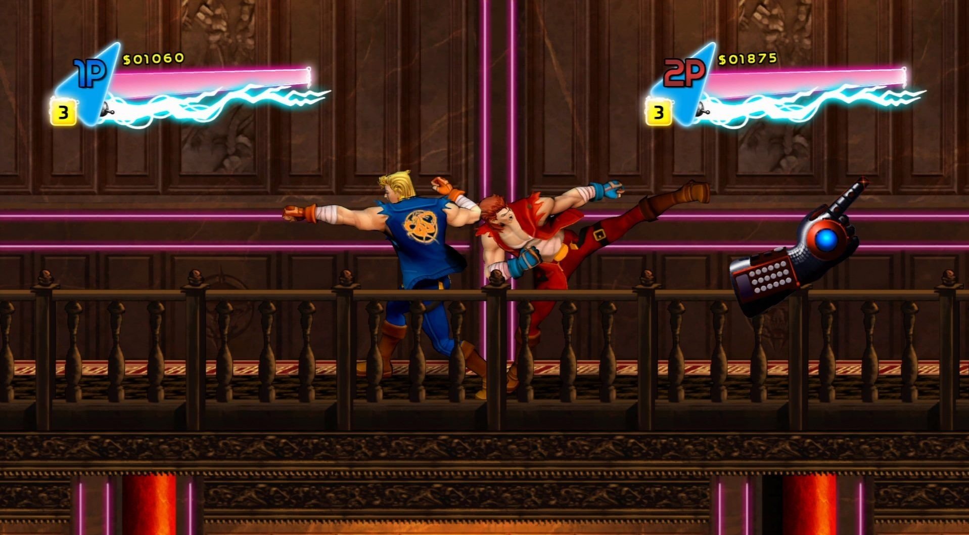 Скриншот из игры Double Dragon: Neon - 2