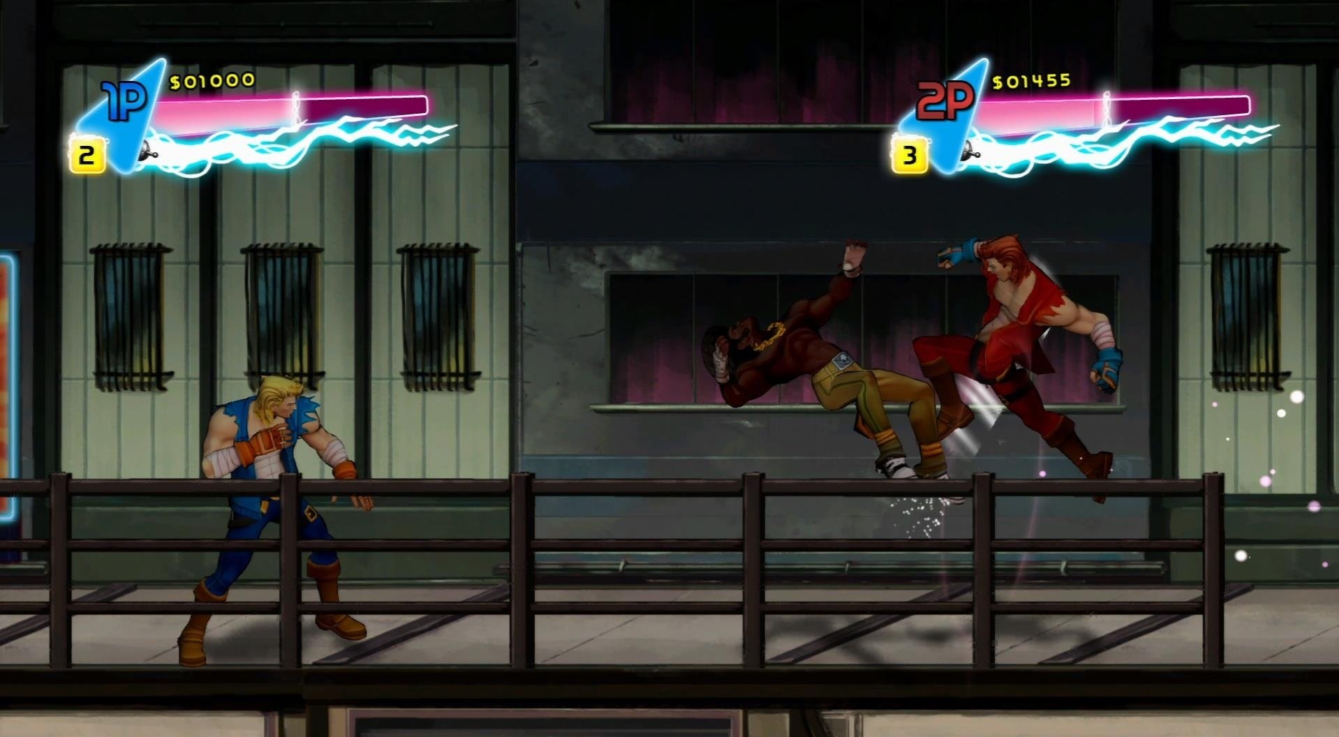 Скриншот из игры Double Dragon: Neon - 3