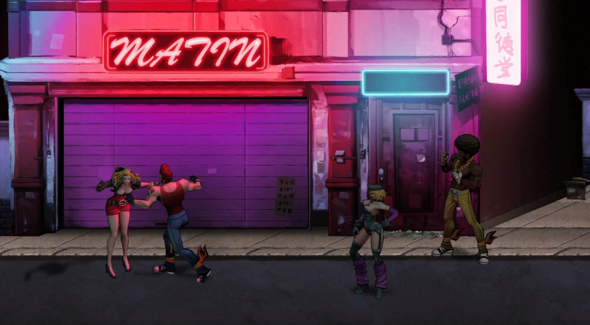 Скриншот из игры Double Dragon: Neon - 4