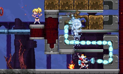 Скриншот из игры Mighty Switch Force! 2 - 9