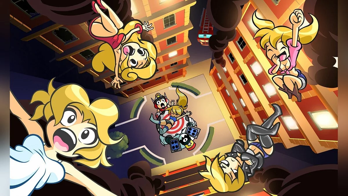 Скриншот из игры Mighty Switch Force! 2 - 13