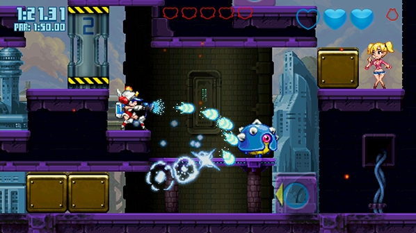 Скриншот из игры Mighty Switch Force! 2 - 49