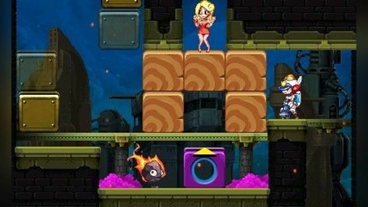 Скриншот из игры Mighty Switch Force! 2 - 21