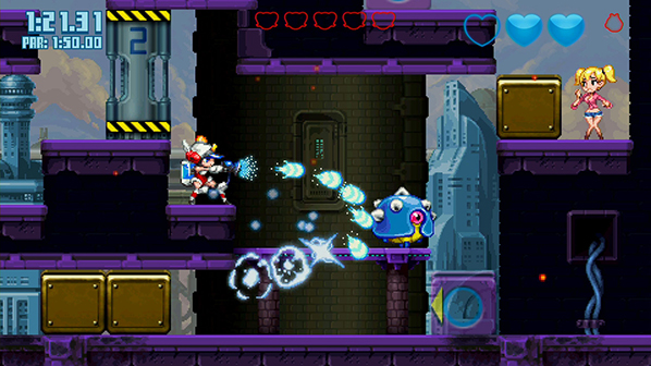 Скриншот из игры Mighty Switch Force! 2 - 45