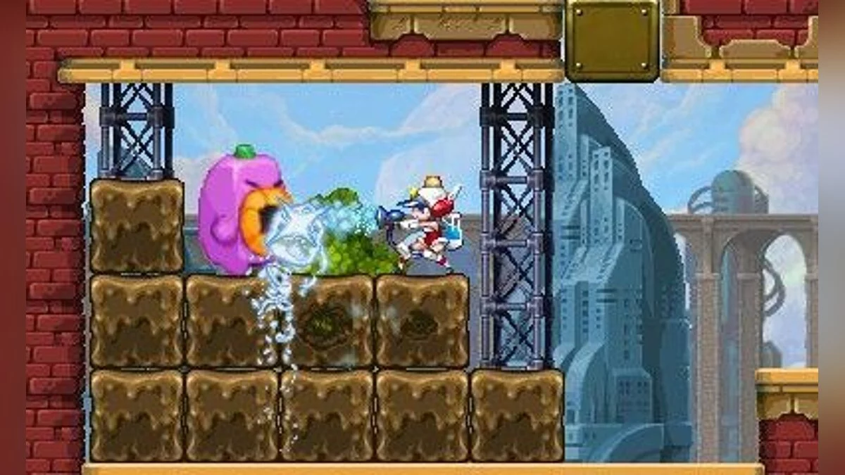 Скриншот из игры Mighty Switch Force! 2 - 17