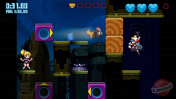 Скриншот из игры Mighty Switch Force! 2 - 8