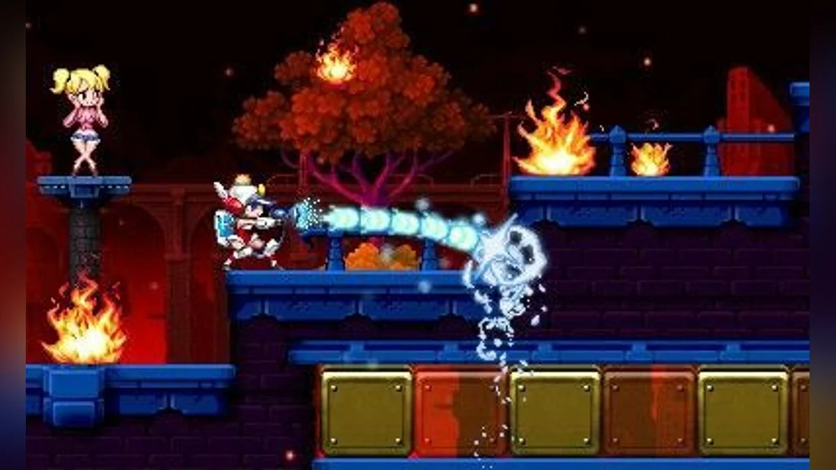 Скриншот из игры Mighty Switch Force! 2 - 2