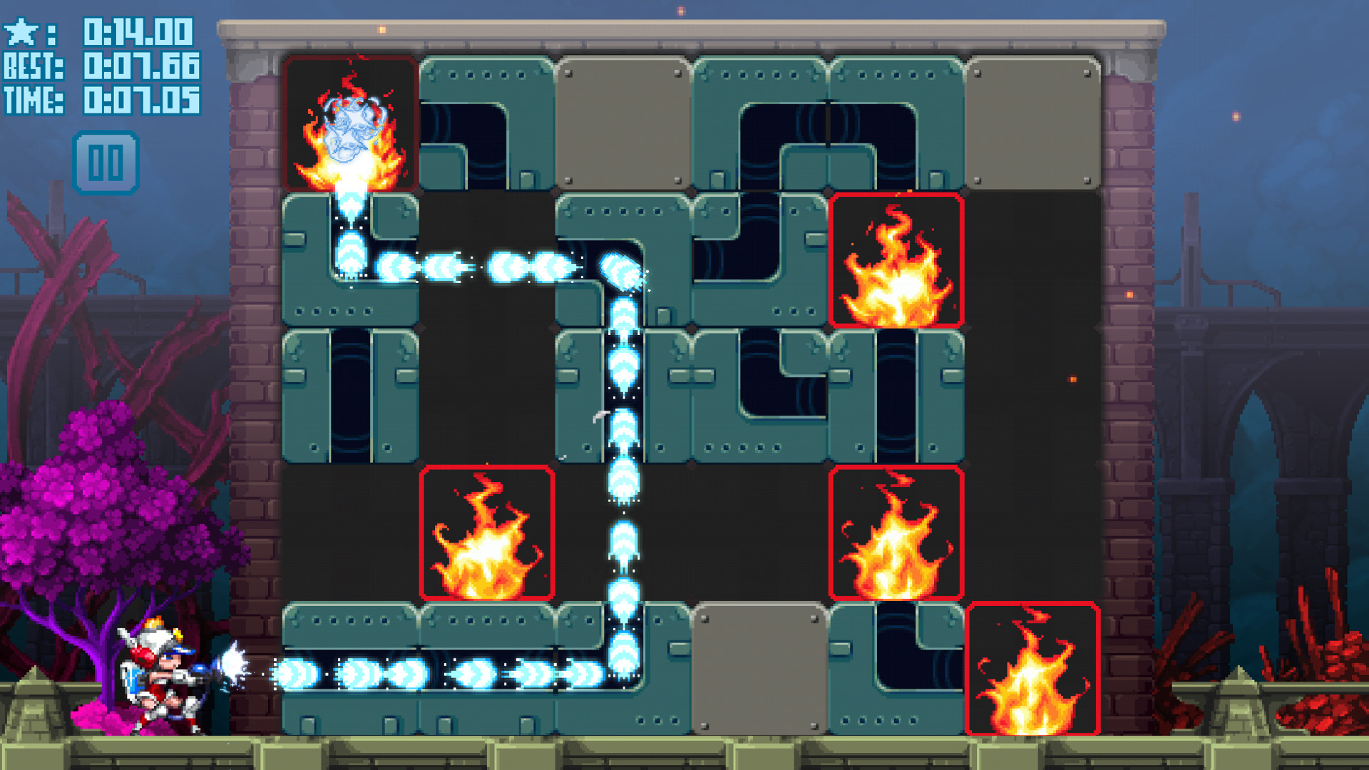 Скриншот из игры Mighty Switch Force! Hose It Down! - 15