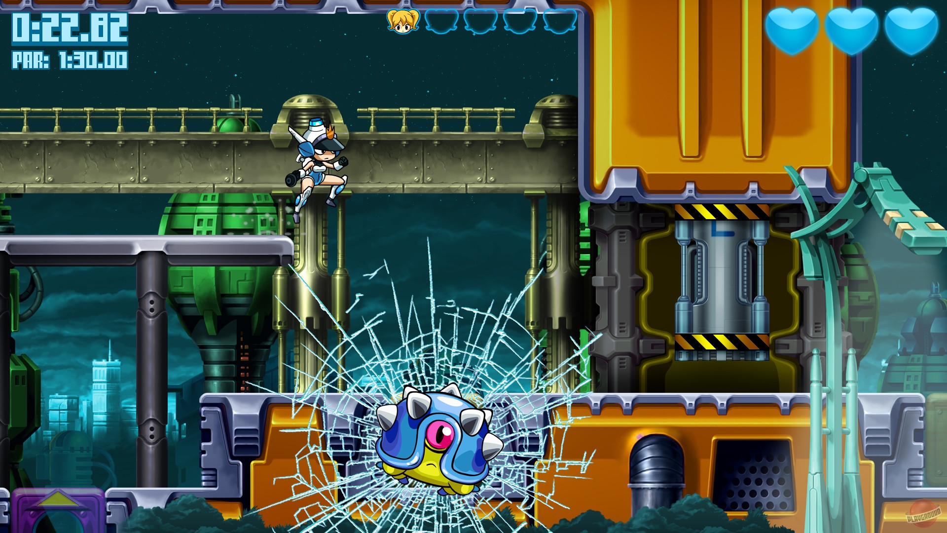 Скриншот из игры Mighty Switch Force! - 2
