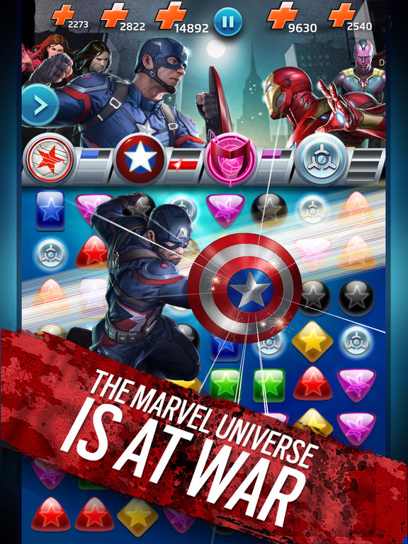 Скриншот из игры Marvel Puzzle Quest - 23