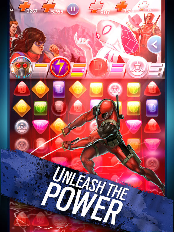 Скриншот из игры Marvel Puzzle Quest - 24