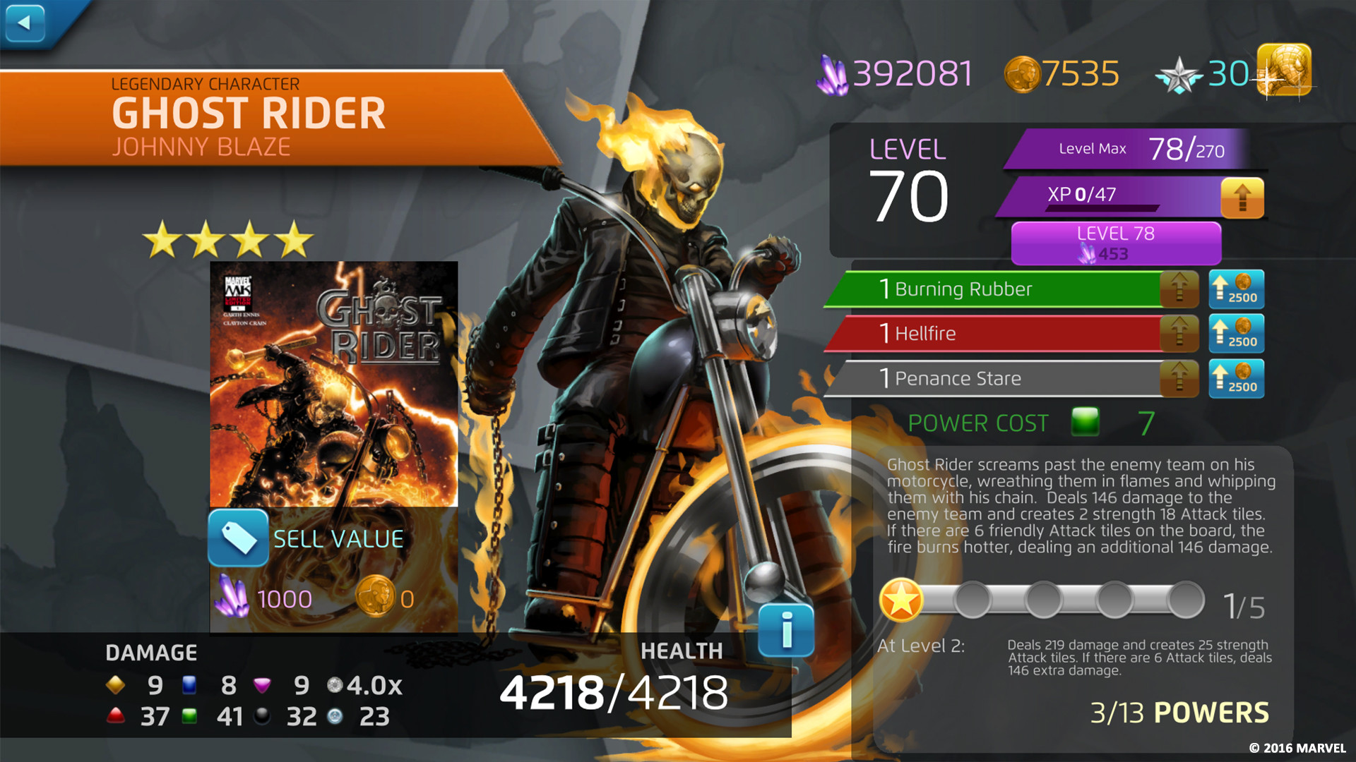 Скриншот из игры Marvel Puzzle Quest - 14