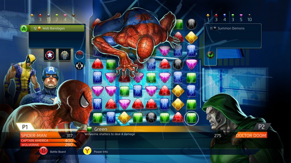 Скриншот из игры Marvel Puzzle Quest - 18