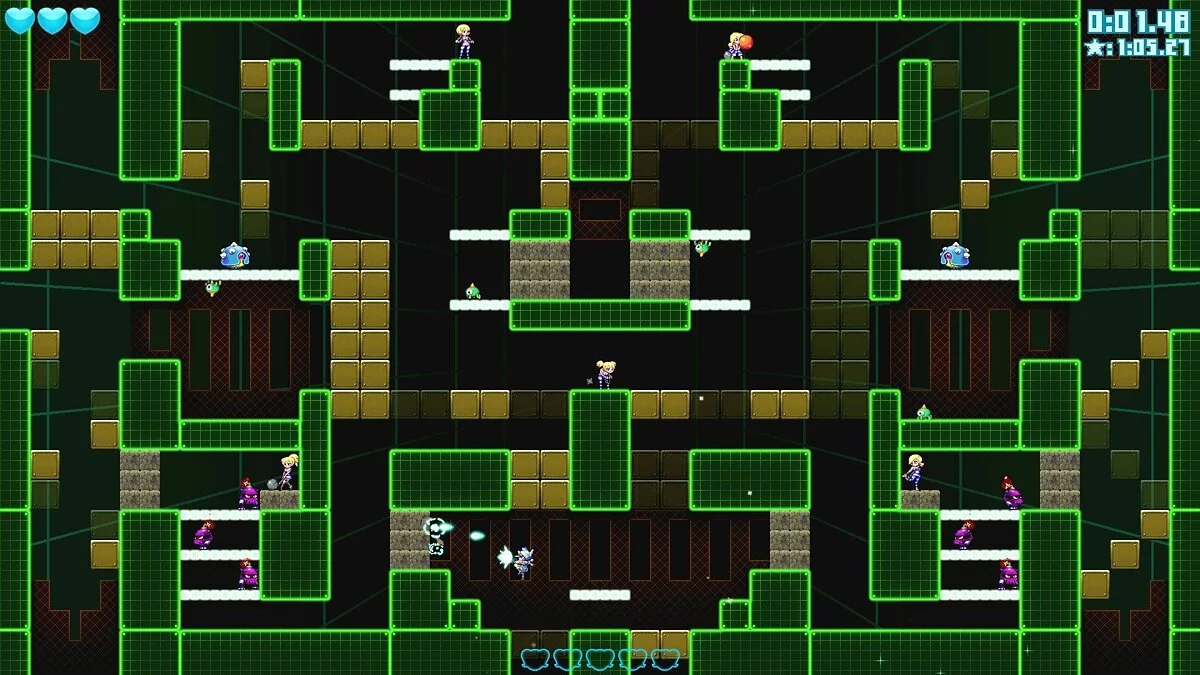 Скриншот из игры Mighty Switch Force! Academy - 31