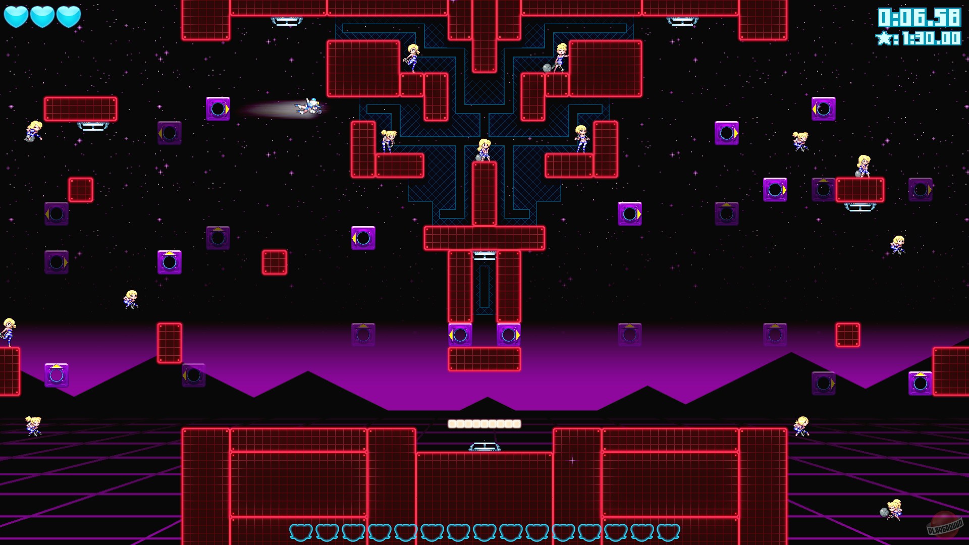 Скриншот из игры Mighty Switch Force! Academy - 10