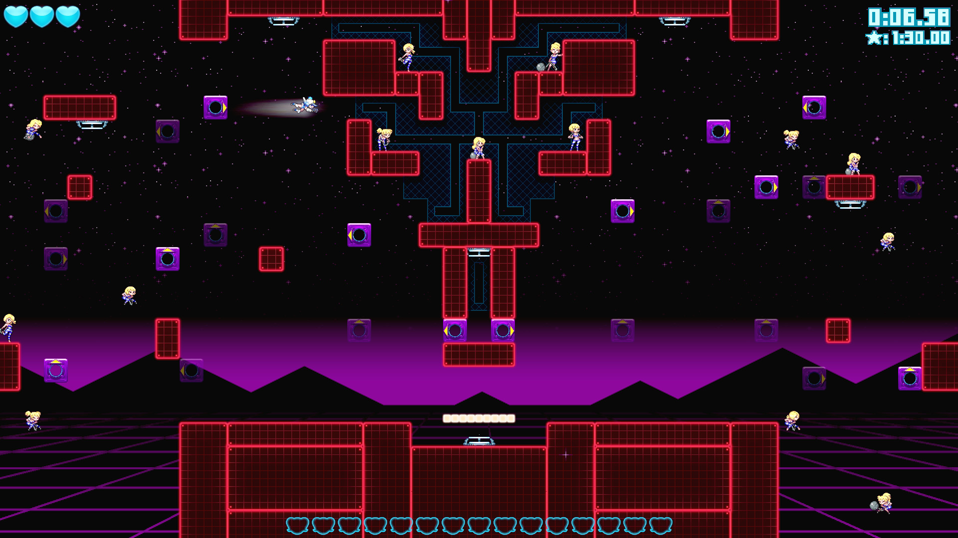 Скриншот из игры Mighty Switch Force! Academy - 25