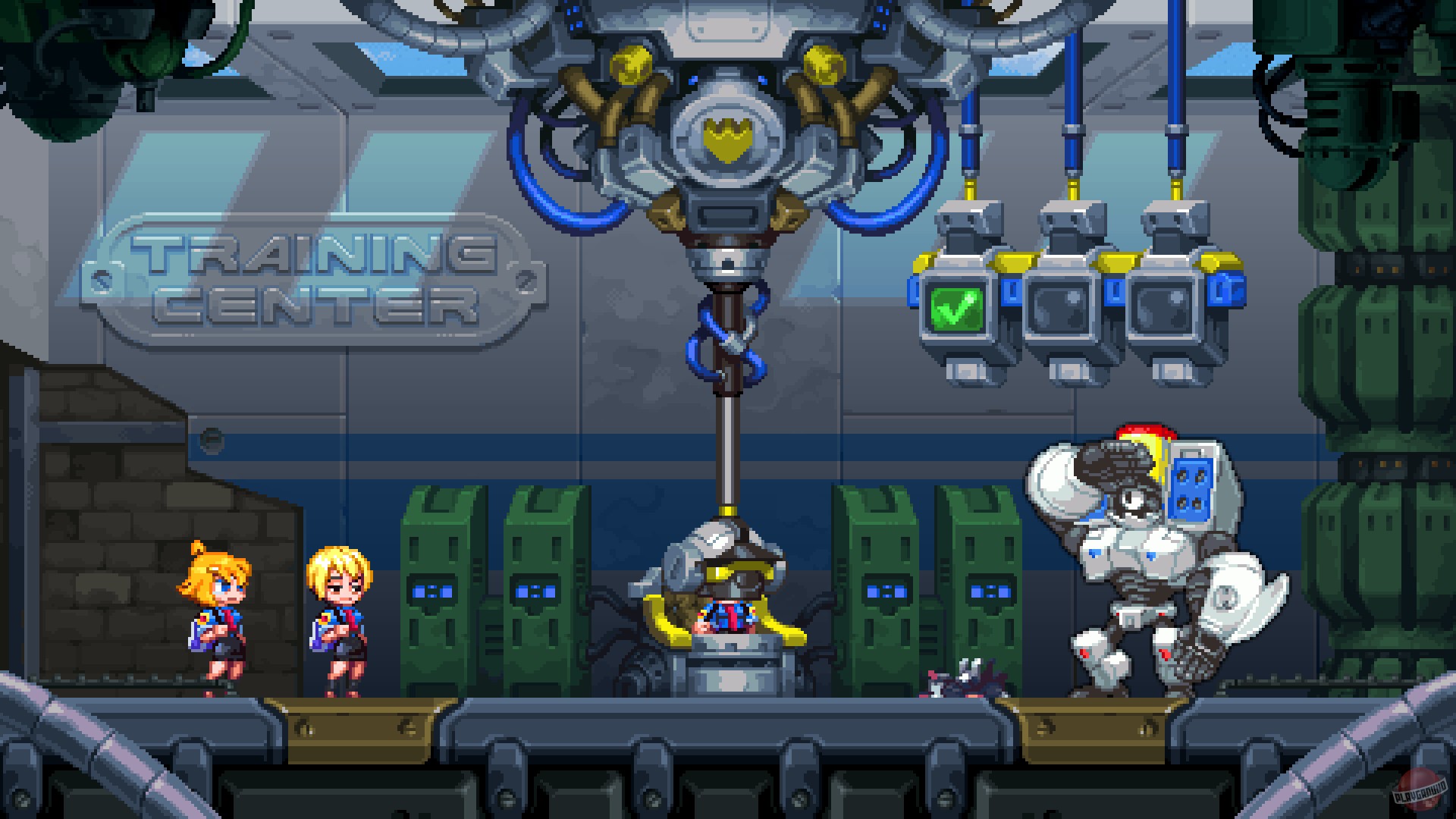 Скриншот из игры Mighty Switch Force! Academy - 21
