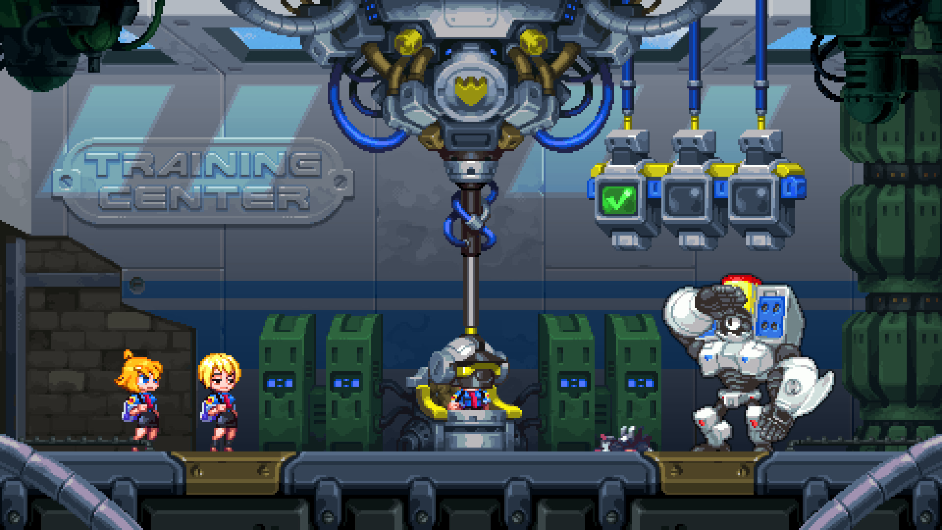 Скриншот из игры Mighty Switch Force! Academy - 27