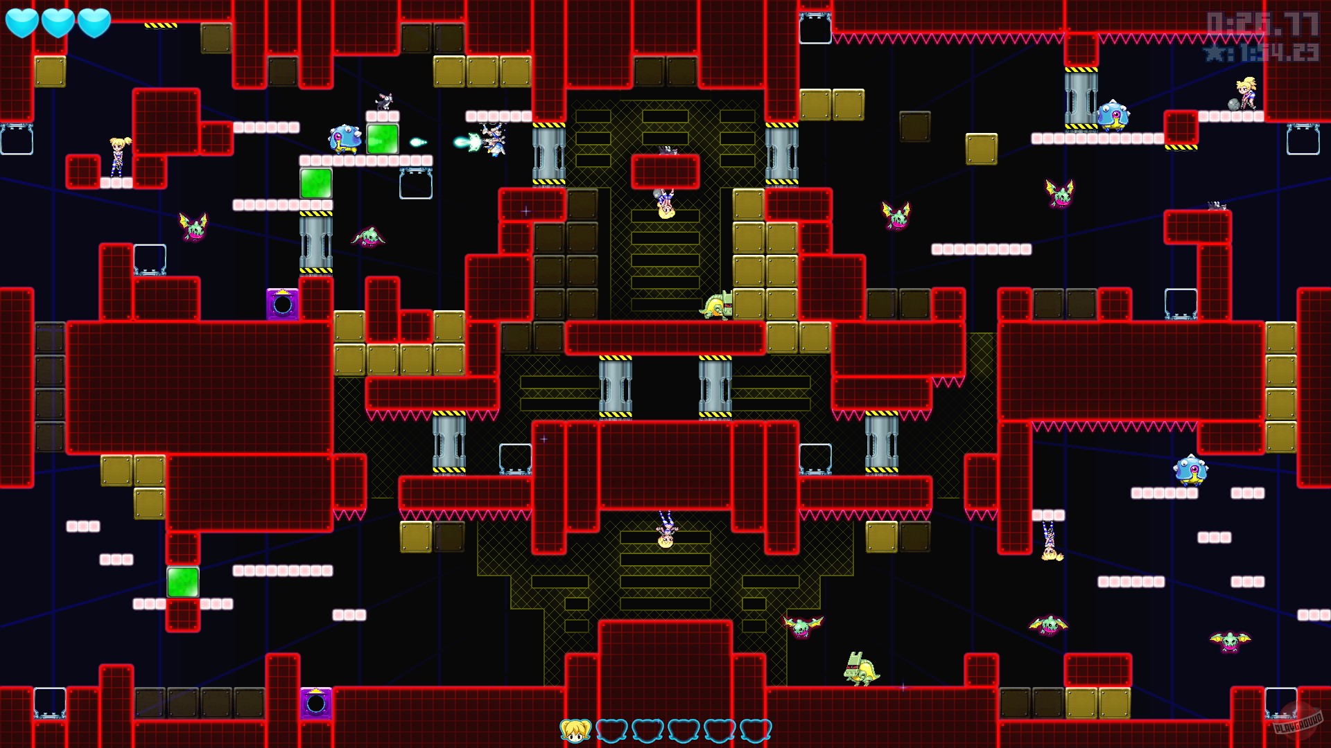 Скриншот из игры Mighty Switch Force! Academy - 15