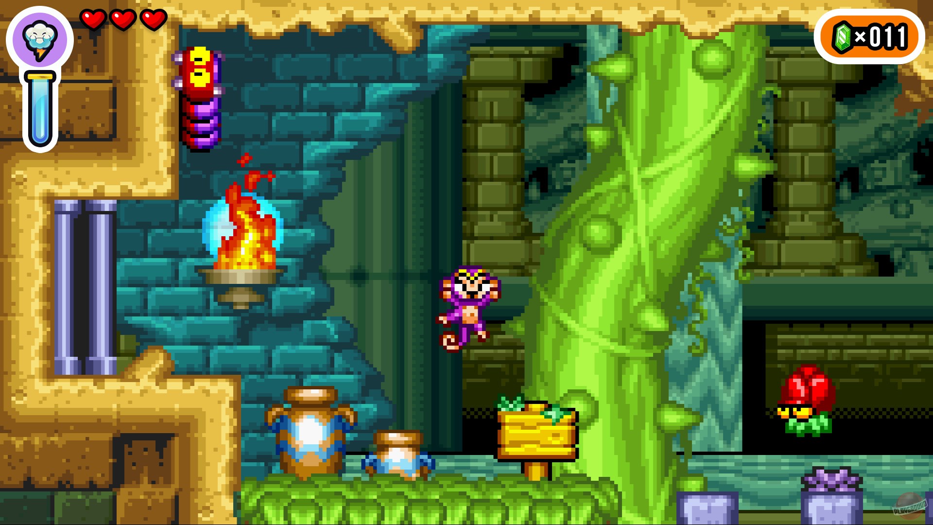 Скриншот из игры Shantae Advance: Risky Revolution - 4