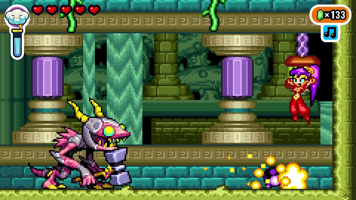 Скриншот из игры Shantae Advance: Risky Revolution - 21