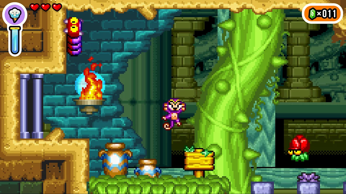Скриншот из игры Shantae Advance: Risky Revolution - 19