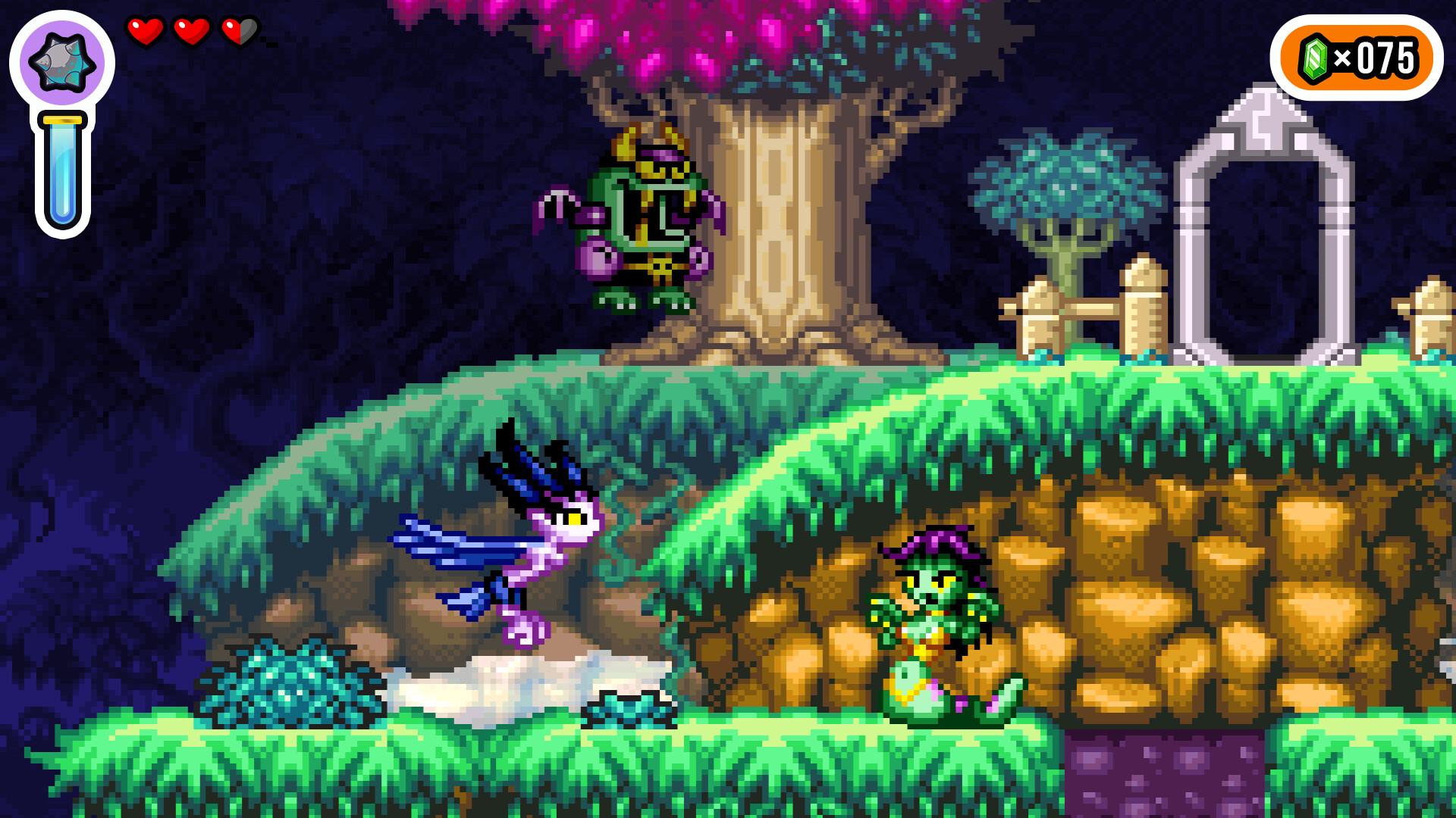 Скриншот из игры Shantae Advance: Risky Revolution - 1