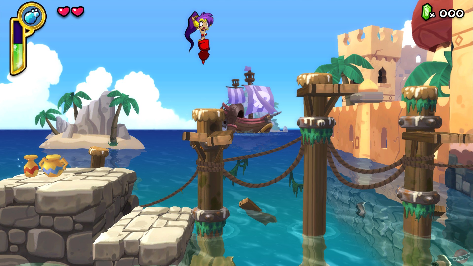 Скриншот из игры Shantae: Half-Genie Hero - 43