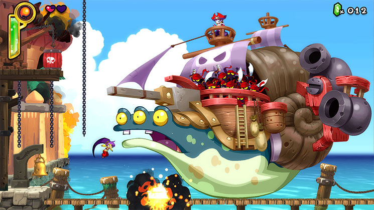 Скриншот из игры Shantae: Half-Genie Hero - 72