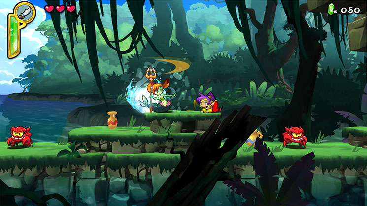 Скриншот из игры Shantae: Half-Genie Hero - 64