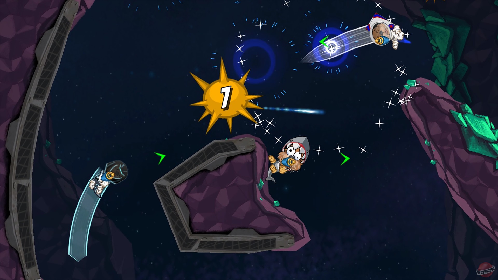 Скриншот из игры Space Otter Charlie - 23