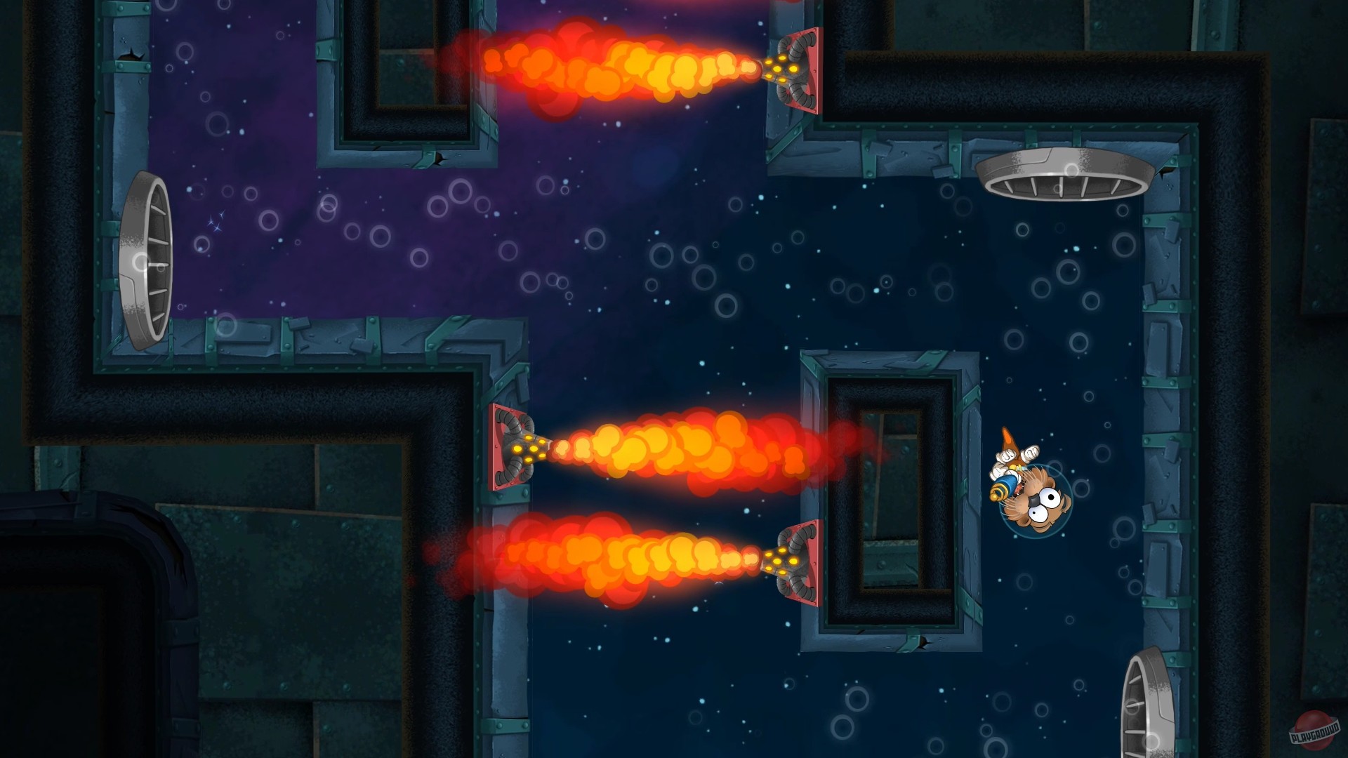 Скриншот из игры Space Otter Charlie - 26