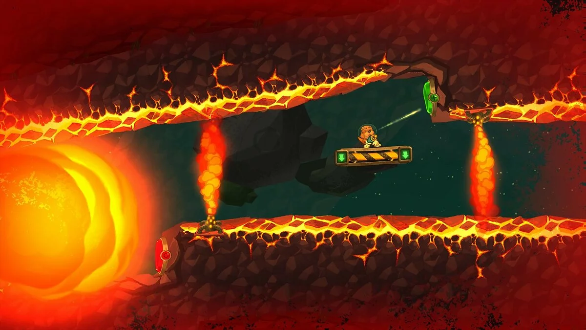 Скриншот из игры Space Otter Charlie - 15