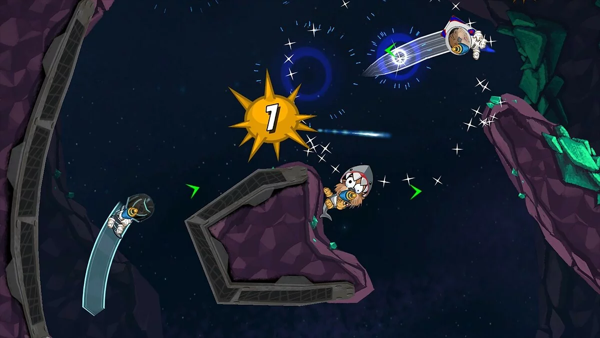 Скриншот из игры Space Otter Charlie - 40