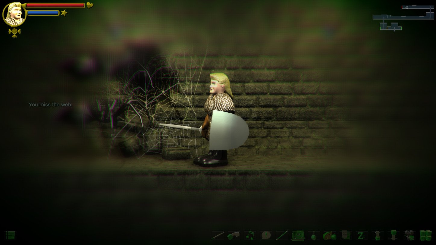 Скриншот из игры WazHack - 1